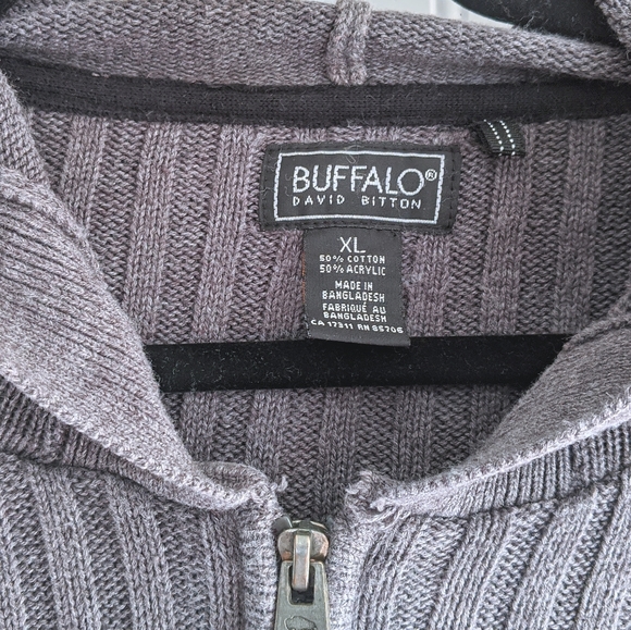 Buffalo by David Bitton Zipup Hoodie, XL - Picture 6 of 7